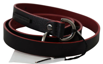 Costume National Elegant Dual-Tone Leather Belt