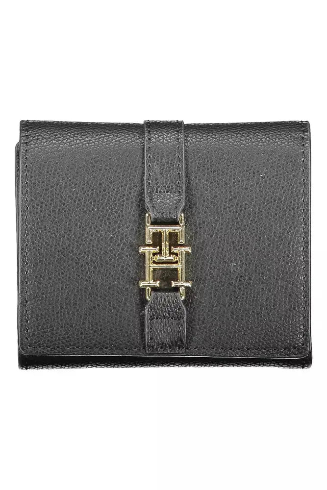 Tommy Hilfiger Black Polyethylene Women Wallet