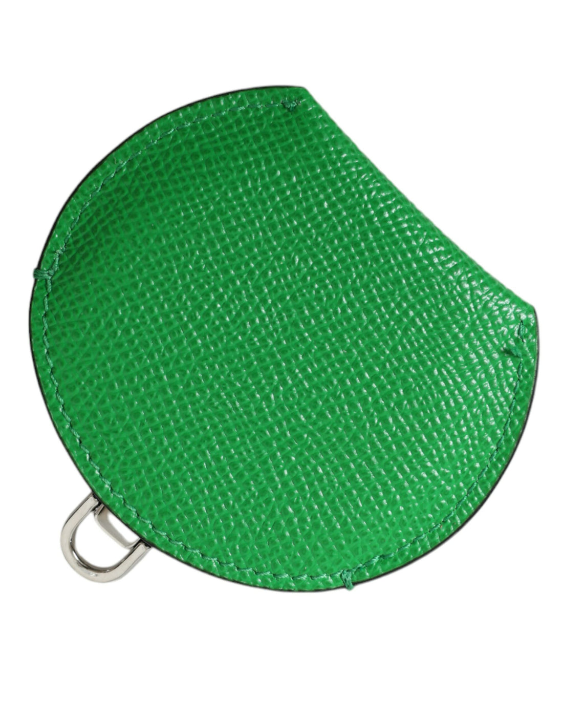 Dolce & Gabbana Emerald Leather Hand Mirror Holder