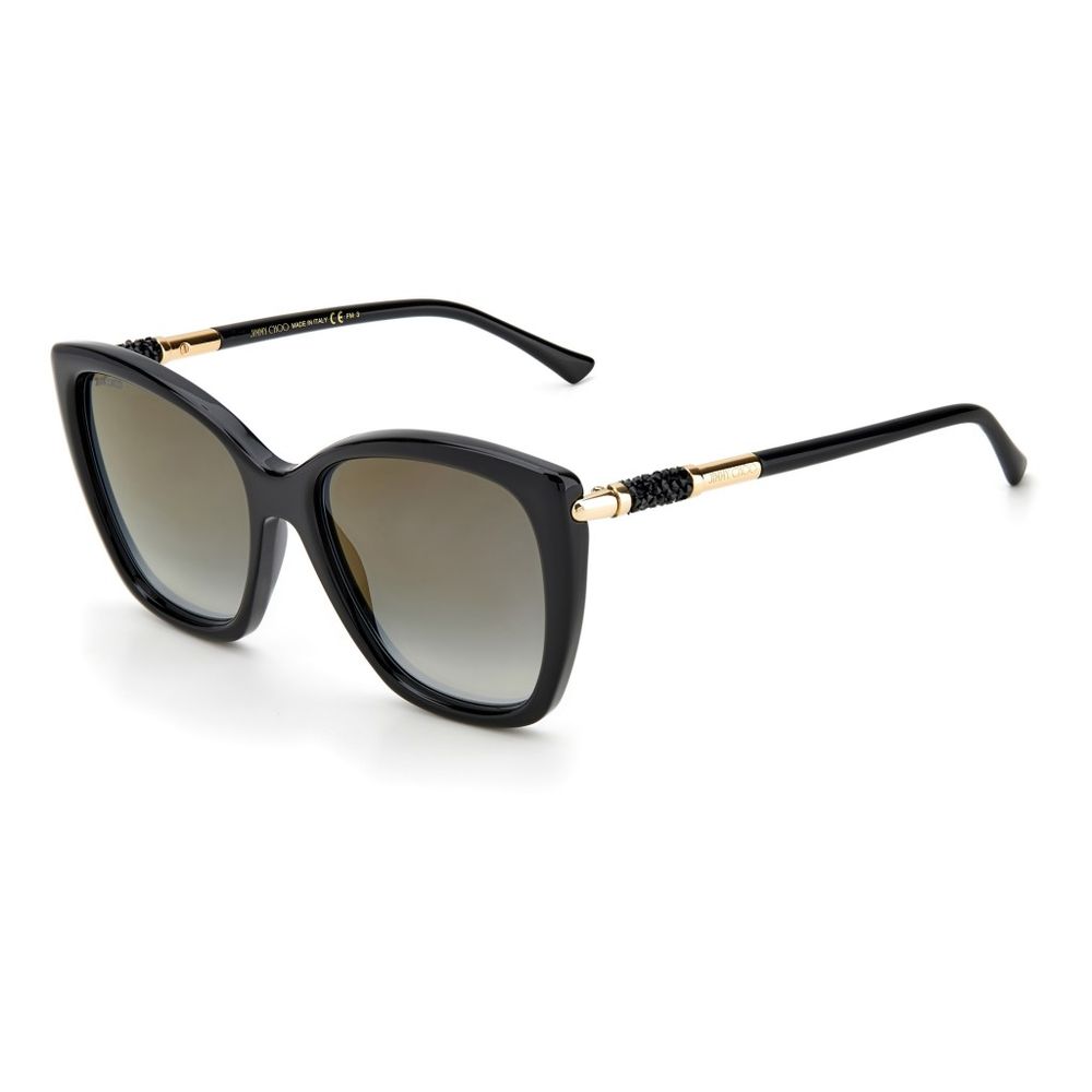 Jimmy Choo Black Plastic Sunglasses