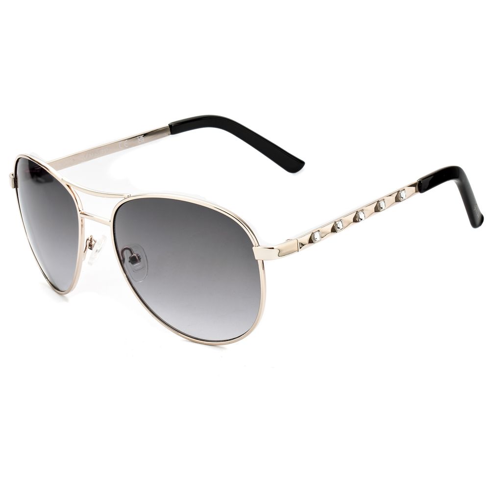 Guess Gold Metal Sunglasses