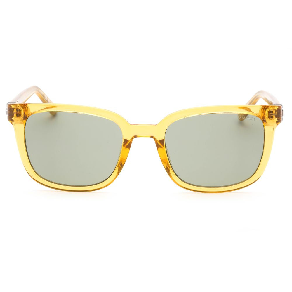 Guess Yellow Resin Sunglasses