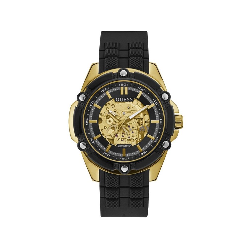 Guess Black Resin Watch