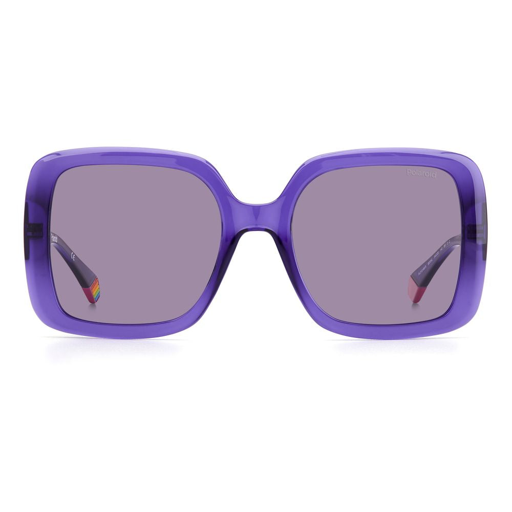 Polaroid Purple Plastic Sunglasses