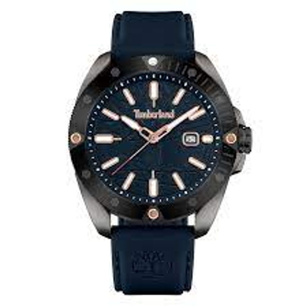 Timberland Blue Silicone Watch