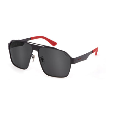 Police Gray Metal Sunglasses