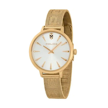 Police Gold Stainless Steel Watch