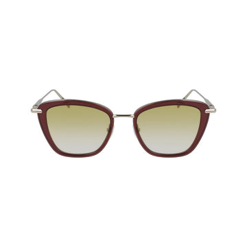 Longchamp Red Metal Sunglasses