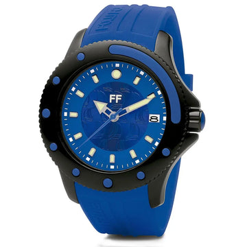 Folli Follie Blue Silicone Watch