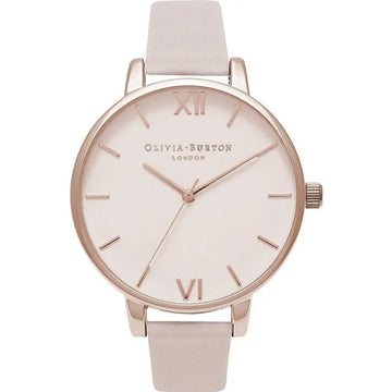 Olivia Burton White Synthetic Leather Watch