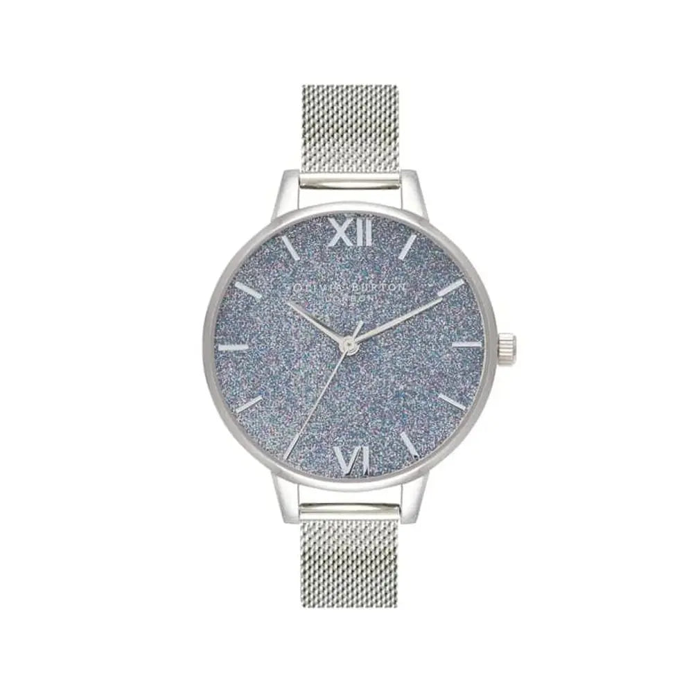 Olivia Burton Silver Steel Watch