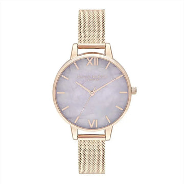 Olivia Burton Gold Steel Watch