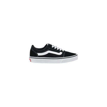 Vans Black And White Suede Leather Sneaker