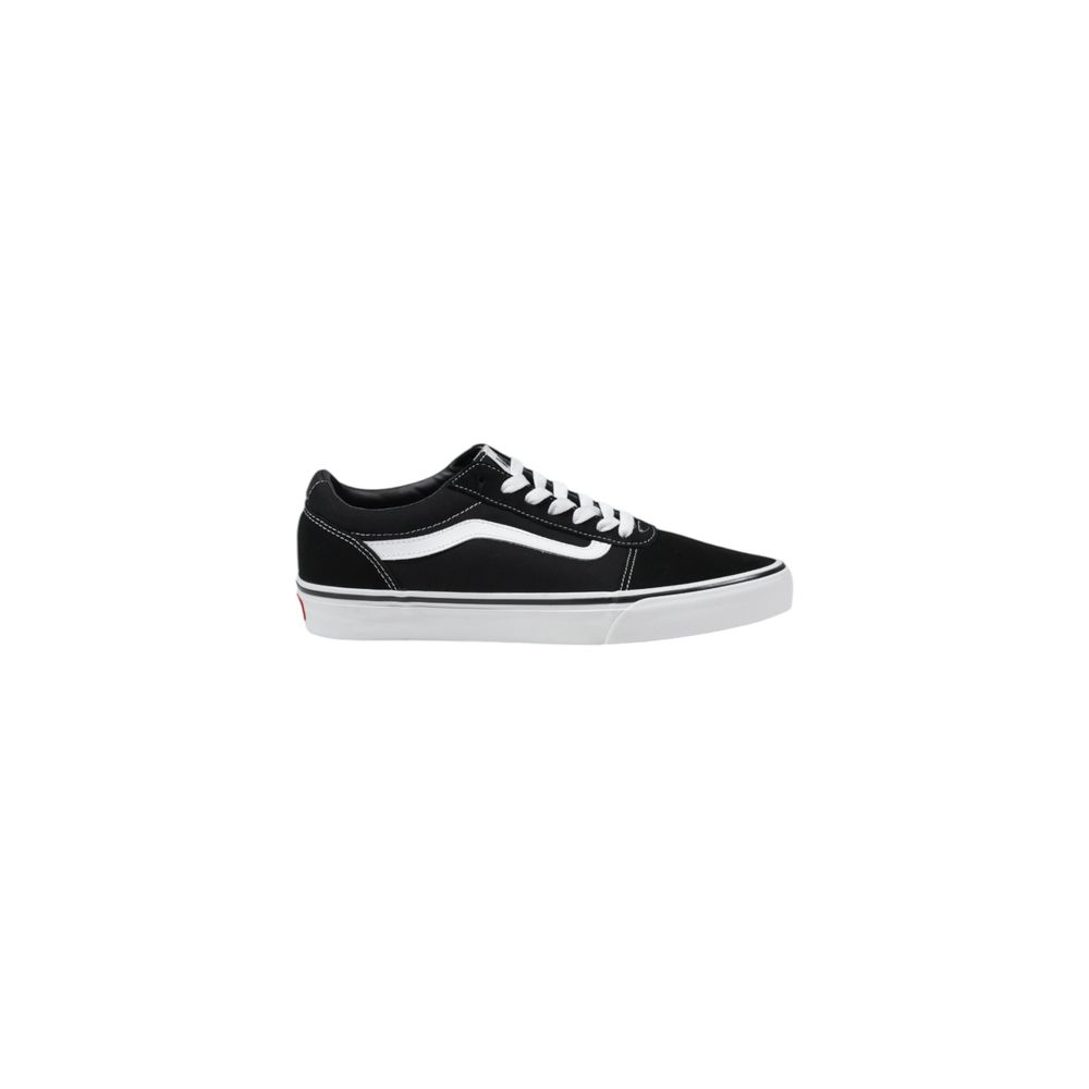 Vans Black And White Suede Leather Sneaker