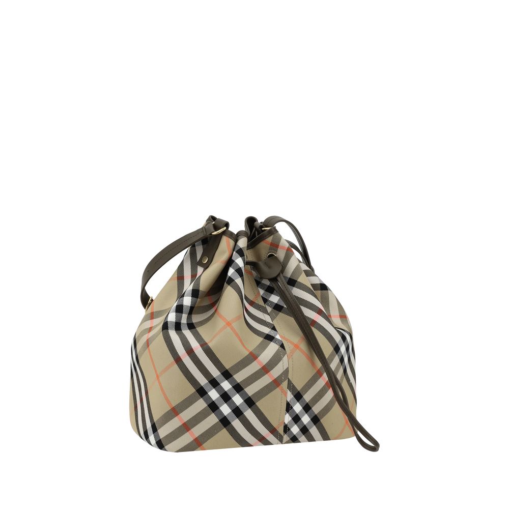 Burberry Archivio Check Bucket Bag