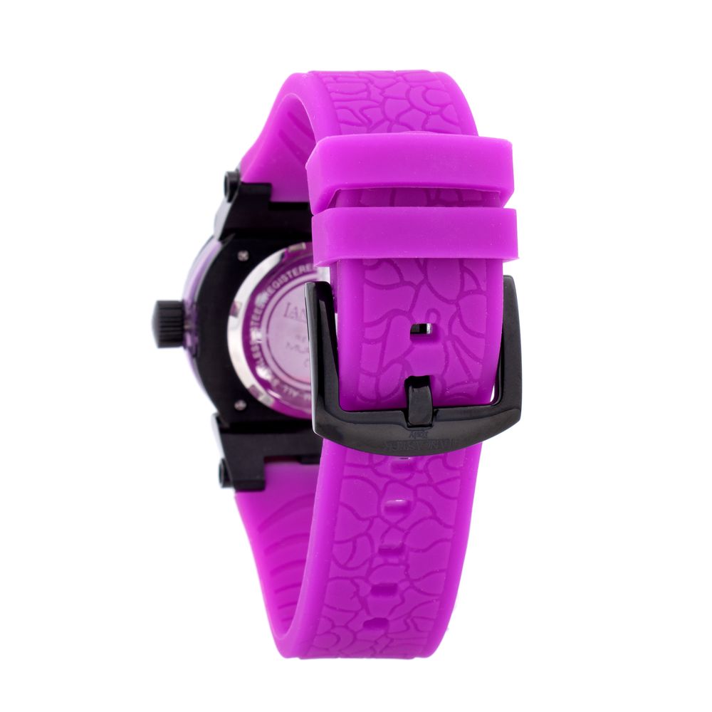 Lancaster Purple Silicone Watch