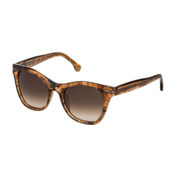 Lozza Brown Acetate Sunglasses