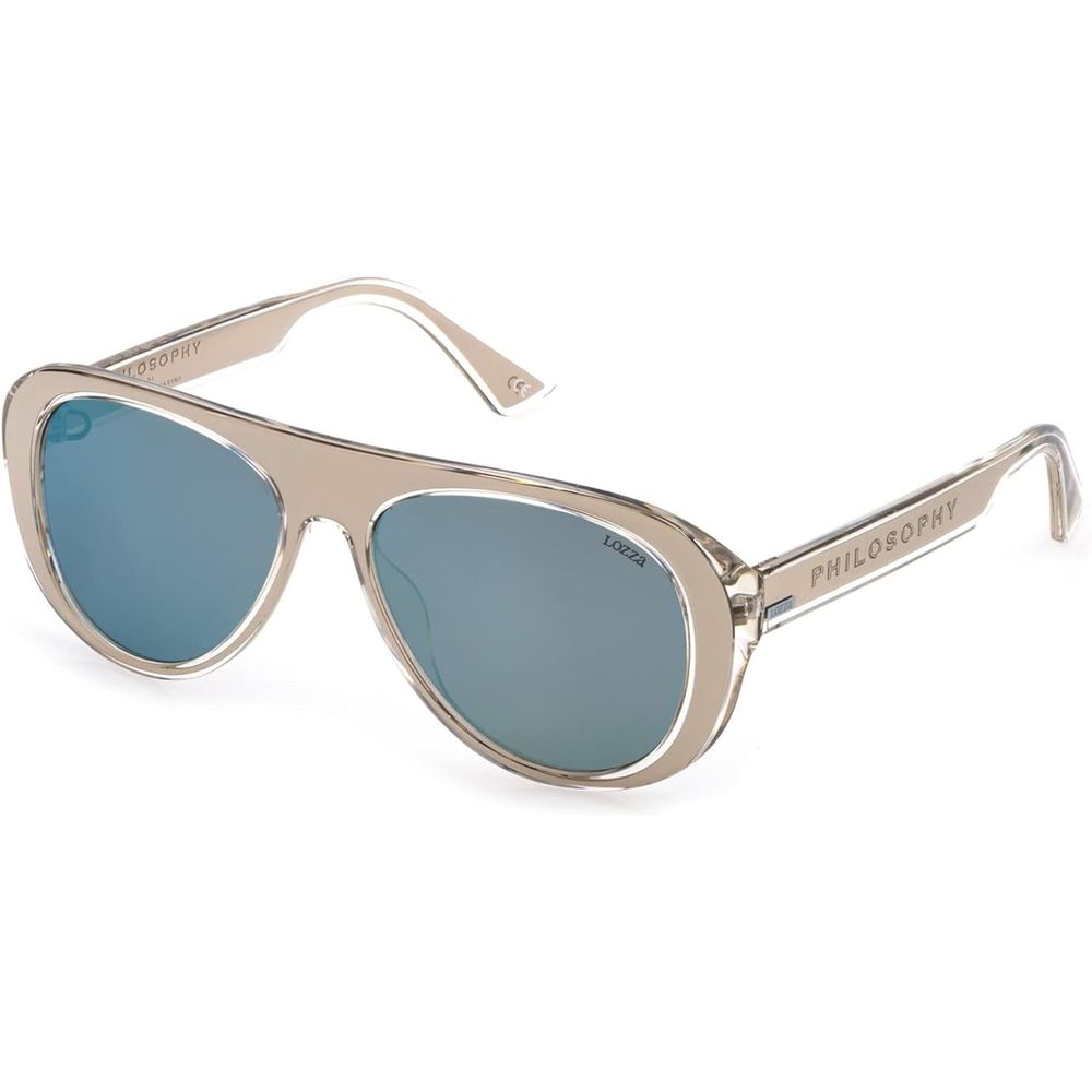 Lozza Transparent Acetate Sunglasses