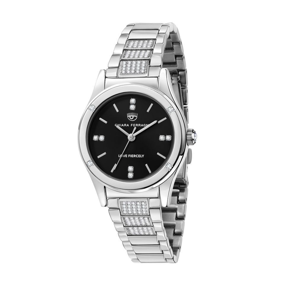 Chiara Ferragni Silver Stainless Steel Watch