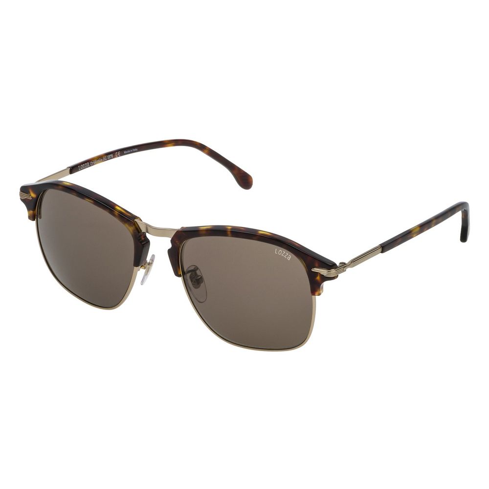 Lozza Brown Acetate Sunglasses