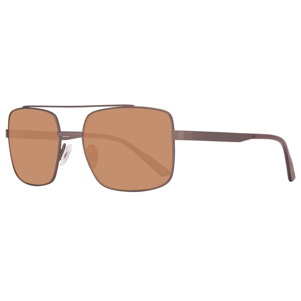 Helly Hansen Brown Metal Sunglasses