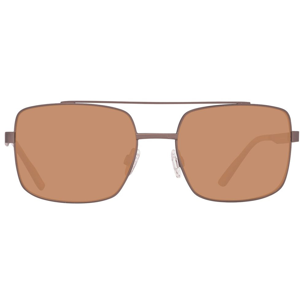 Helly Hansen Brown Metal Sunglasses