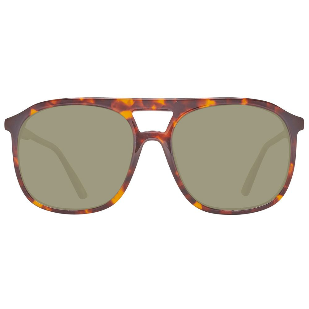 Helly Hansen Brown Plastic Sunglasses