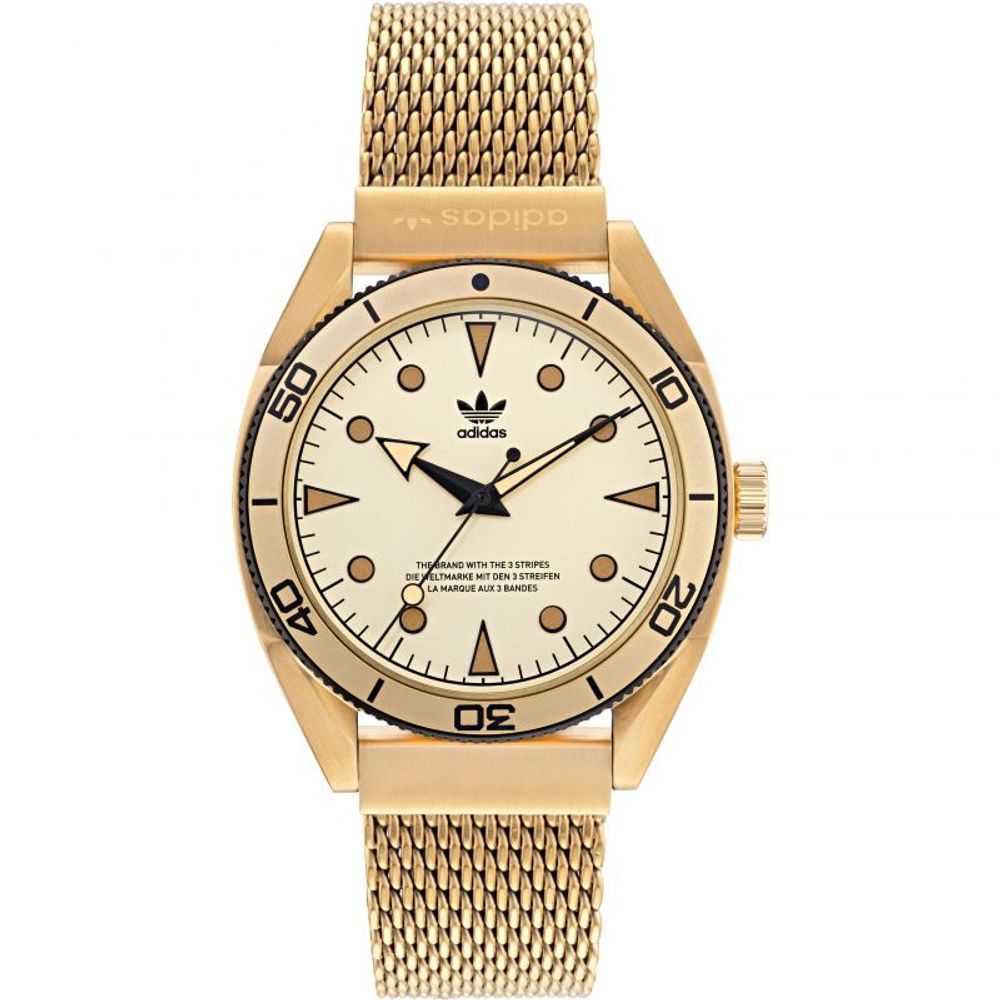 Adidas Gold Stainless Steel Watch