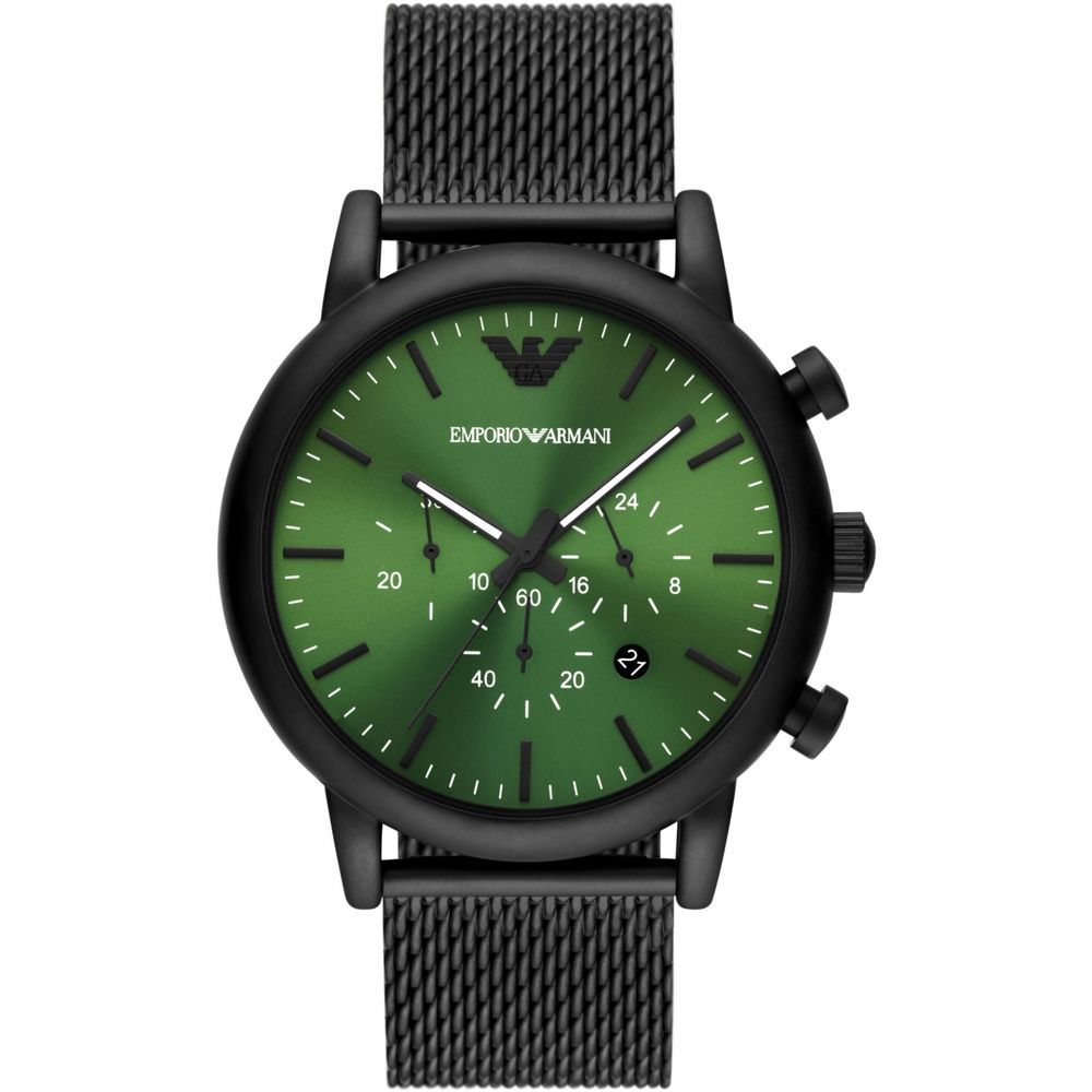 Armani Black Metal Watch