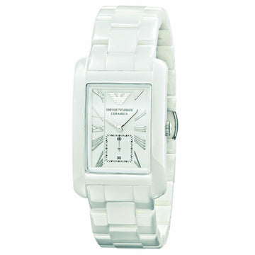 Armani White Ceramics Watch