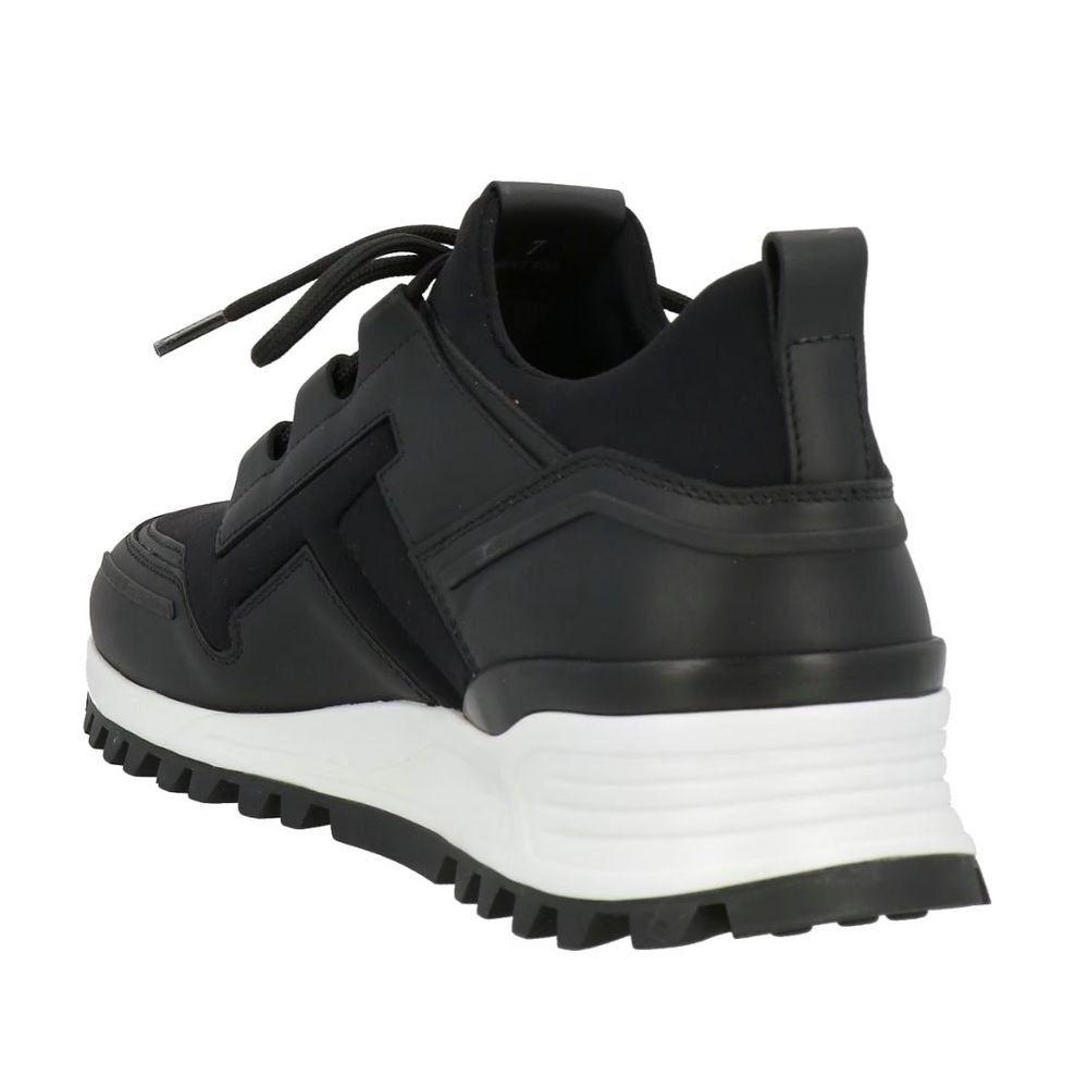 Tod's Black Calfskin Men Sneaker