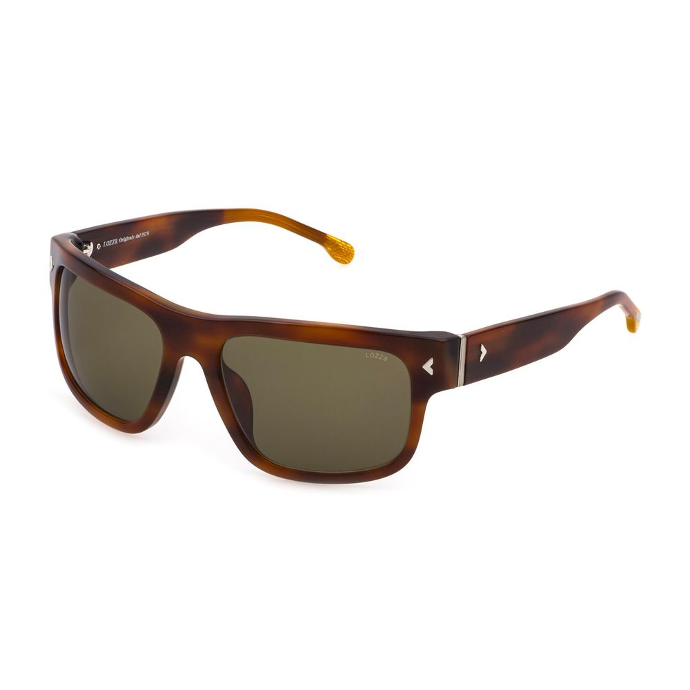 Lozza Brown Acetate Sunglasses