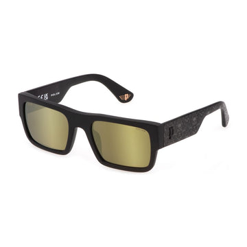 Police Black Plastic Sunglasses