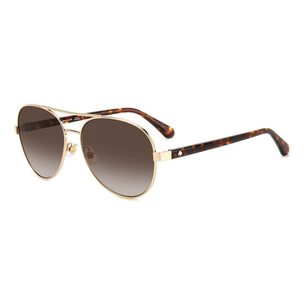 Kate Spade Gold Metal Sunglasses