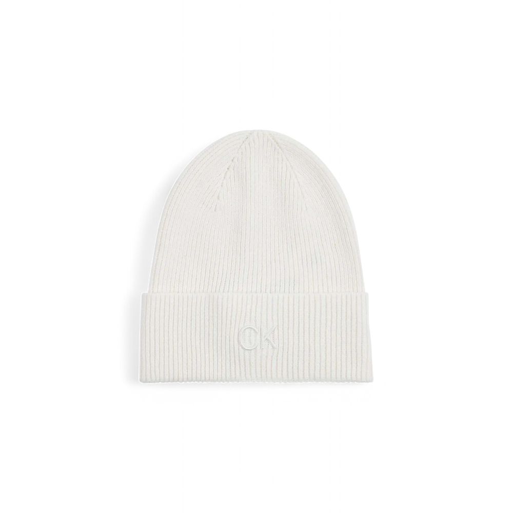 Calvin Klein White Organic Cotton Hat