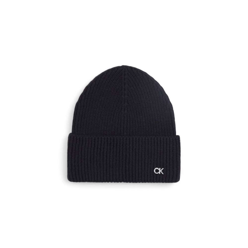 Calvin Klein Black Wool Hat