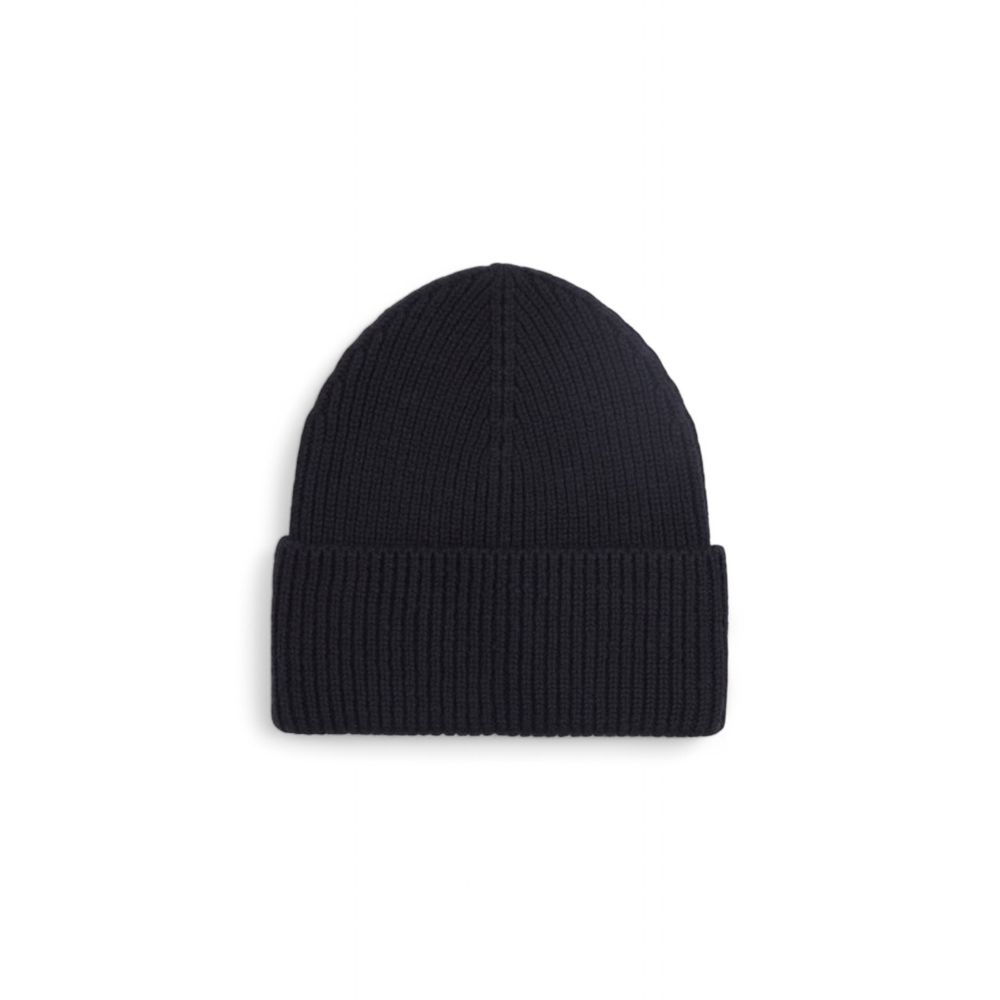 Calvin Klein Black Wool Hat