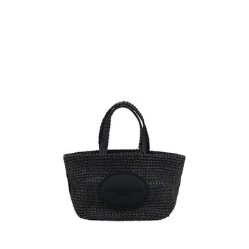 Alexander Wang Punch Small Raffia Handbag