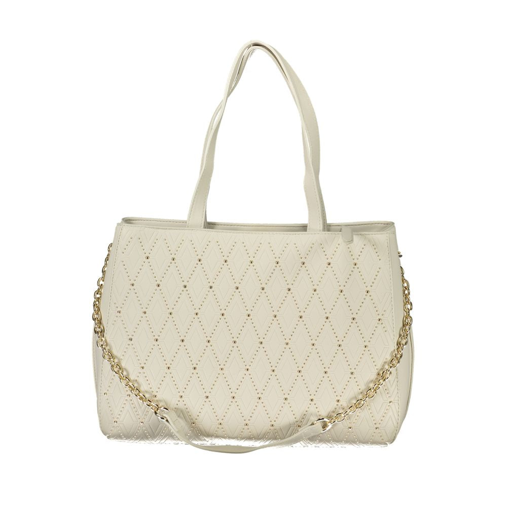 Valentino Bags White Polyethylene Handbag