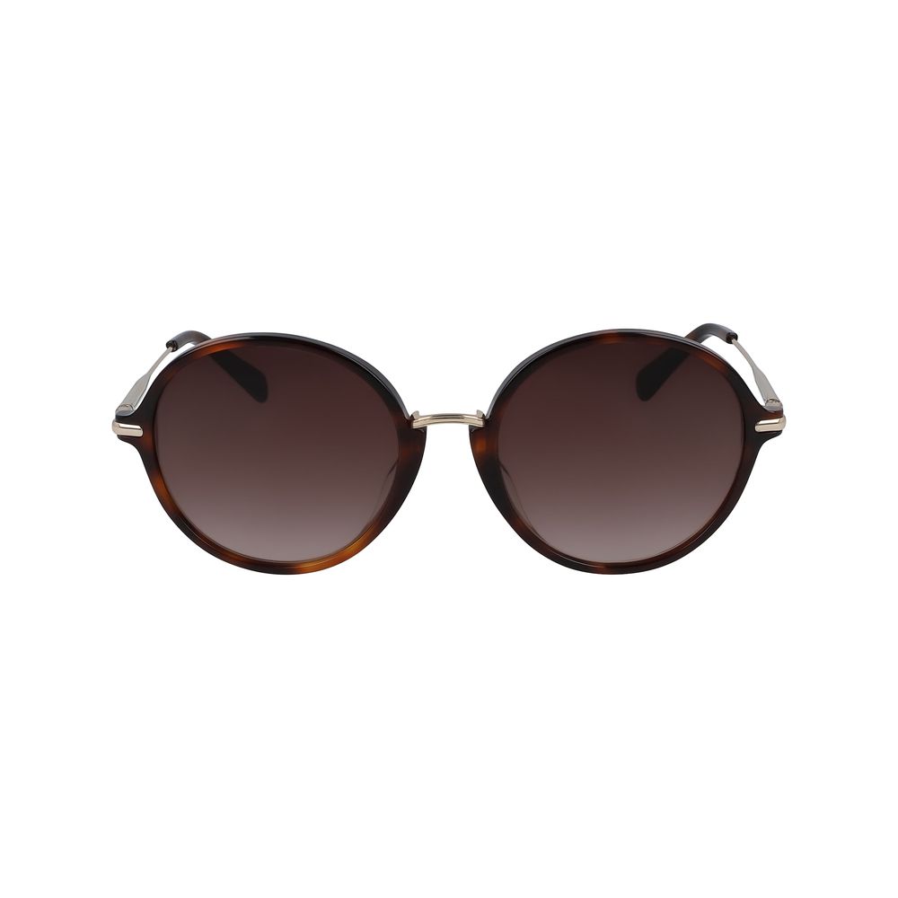 Longchamp Brown Acetate Sunglasses