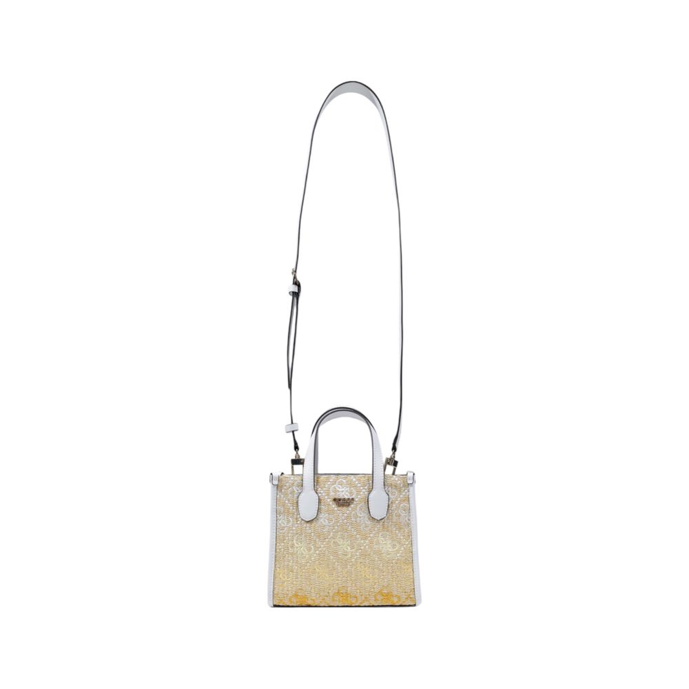 Guess White Polypropylene Handbag