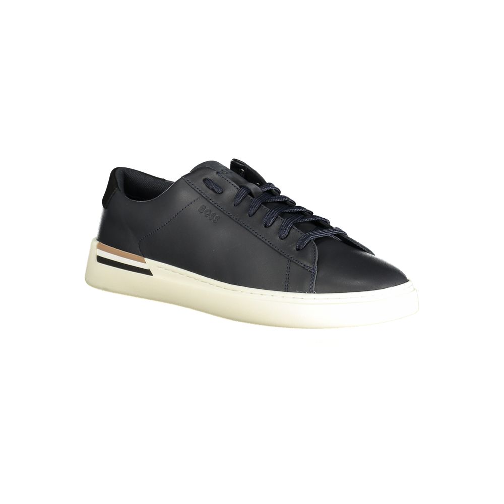 Hugo Boss Blue Polyethylene Men Sneaker