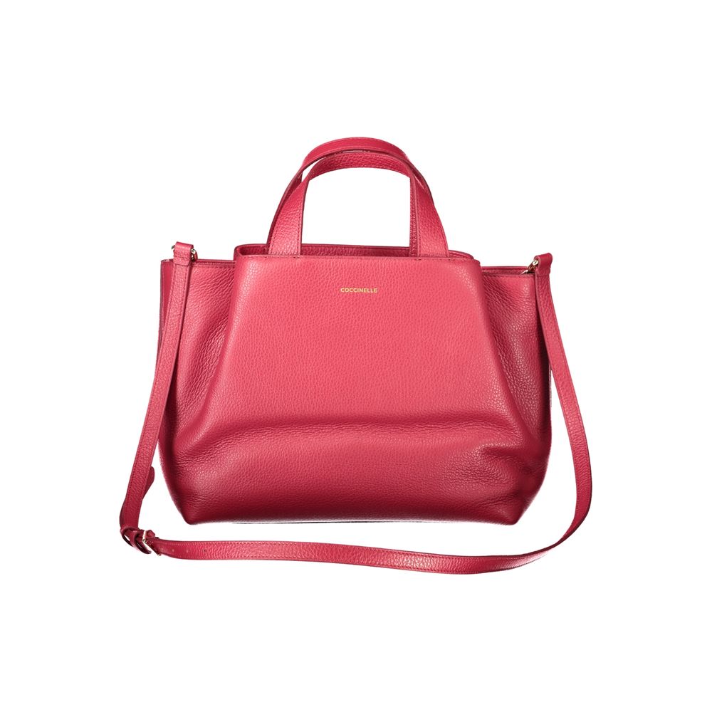 Coccinelle Red Leather Women Handbag