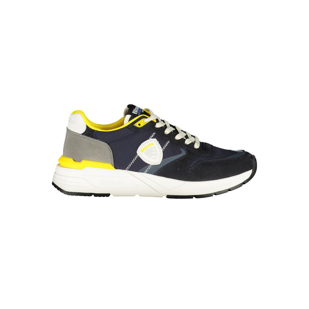 Blauer Blue Polyester Men Sneaker