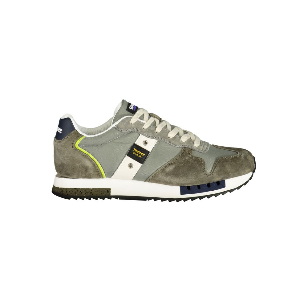 Blauer Green Polyester Mens Sneaker