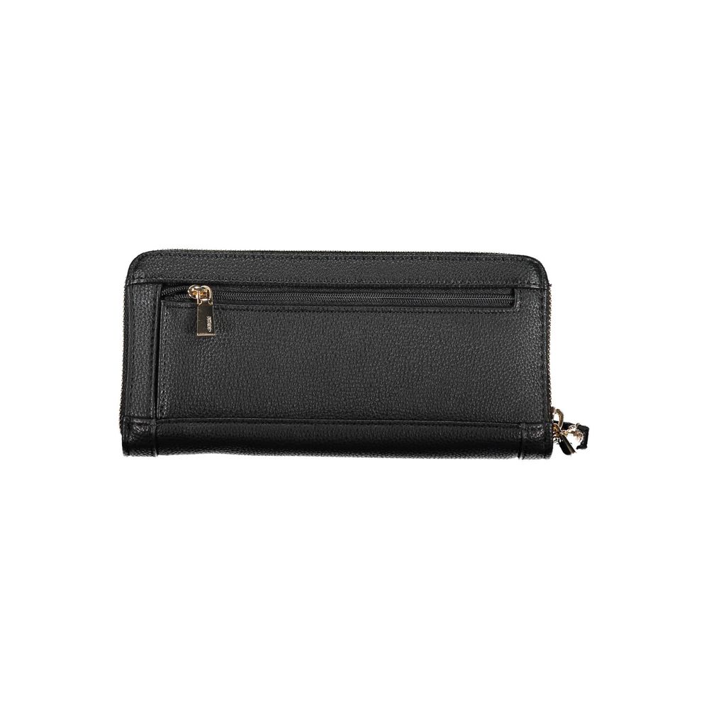 Guess Jeans Black Polyethylene Women Wallet