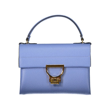 Coccinelle Light Blue Leather Women Handbag