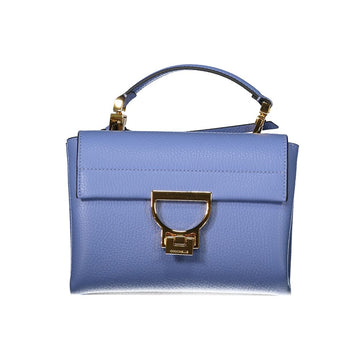 Coccinelle Light Blue Leather Women Handbag