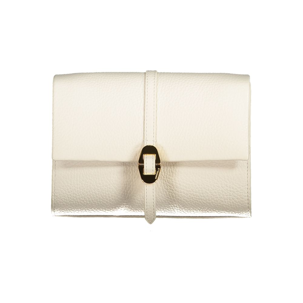 Coccinelle White Leather Handbag