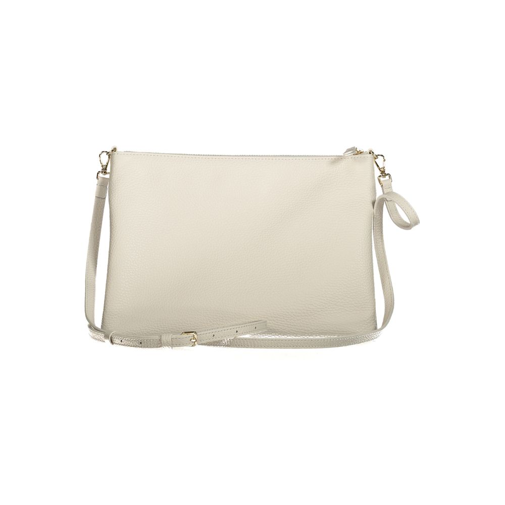 Coccinelle White Leather Handbag